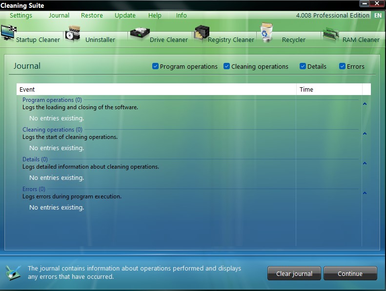 Cleaning Suite Professional 4.008 Multilingual