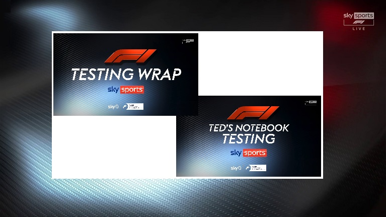 Sky Sports Formule 1 - 2024 - Testing Wrap en Ted's Testing Notebook - Day 1 - 1080p